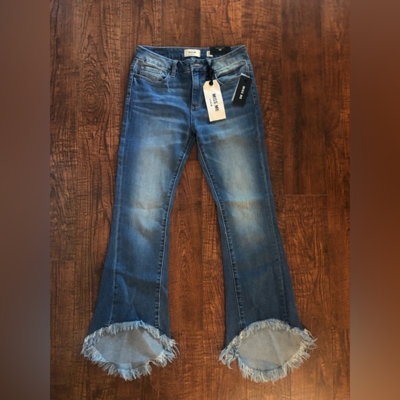 Miss Me crop flare jeans - Picture 1 of 4